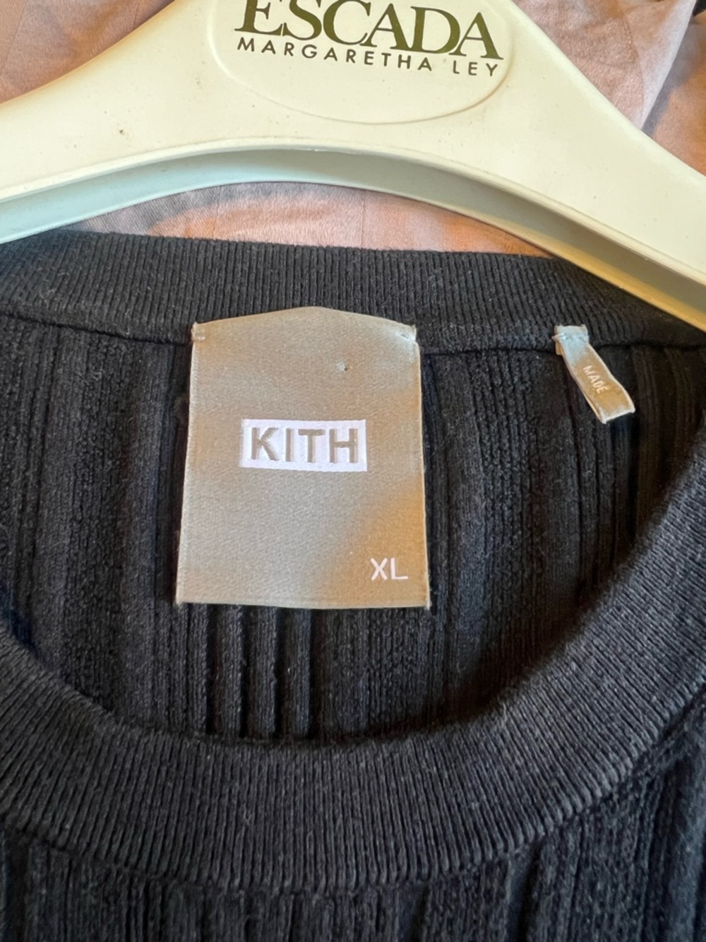Kith Black Ribbed Tank Mini Dress - Picture 3 of 4